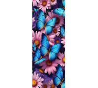 ZHUMUTO Extra Large 5D Diamond Art Painting Kits for Adults,23.6x63inch/60x160cm Extra Large Crystal Art Kits for Adults,Butterfly A Round Full Drill Picture for Home Wall Decor