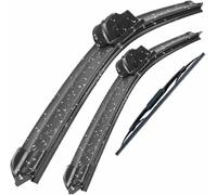 ZHUNDU Wiper Blades For Che&vrolet Aveo MK1 2008 2009 2010 2011 Front Rear Windshield Window 22+16+14