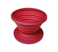 zhuohai Collapsible Silicone Coffee Dripper, Reusable Coffee Filter Cone for Home, Office, Backpacking, Hiking, Camping and Outdoor Survival