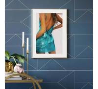 ZHUOYA Hot Sexy Girl Wine Feminism Quotes Canvas Painting Wall Art Posters and Prints Wall Pictures for Living Room Home Decor(60x90cm)