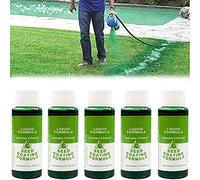 ZHUOZ 59ml Seed Spray Liquid,5 Bottles Mousse Spray Liquid Home Seeding Lawn Care Growing Liquid Lawn Care Products Seed Watering Can Accessories, Green