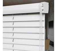 ZHUOZ1T Aluminium Metal Venetian Blinds,Windows Treatment Shutters,Easy Fit Curtains,For Home Bathroom Kitchen Office,Mounting Kit Included,Customizable,White,Width x Height (60x80cm(23.6x31.5in))