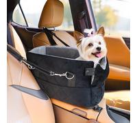 ZhuPolly Center Console Dog Car Seats for Small Dogs Cats with Adjustable Safety Belt Multipurpose Pet Booster Seat for Car,Travel,Shopping with Your Furry Friends