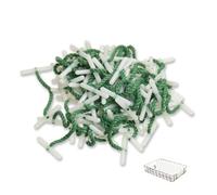 ZhuPu 120 Pcs Binder Paper, Treasury Green Tags Paper Binder Ties, Ldeal for Organizing Paper, Documents, and Household, Teacher, and Student.