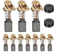 ZHUROUPU 10PCS CB430 Carbon Brushes Replacment for Makita Angle Grinder 18V LXT DGA452 BGA450 BGA452 BHR200 191971-3, Electric Motor Carbon Brushes for Makita Cordless Drills 6203D Jig Saw 4331D