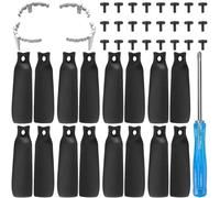 ZHUROUPU 16Pcs Propellers Blades Prop for DJI FLIP, 4022F Low Noise Quick Release Drone Blades Wings Parts Accessories for DJI FLIP with Propeller Guard, Screws & Screwdriver (Black)