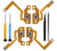 ZHUROUPU 2 Set for JoyCon 2 ZR ZL Button Trigger Flat Ribbon Flex Cable, Left & Right Trigger Bumper Shoulder Flex Cable for Nintendo for Switch 2 Joy-Con 2 Controller 2025 with Repair Tools