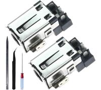 ZHUROUPU 2PCS DC Power Jack Charging Port Replacement for Acer Aspire 3 A315-23 A315-55 A315-22, Laptop DC In Jack Socket Charging Port Plug Connector on Motherboard with Repair Tools