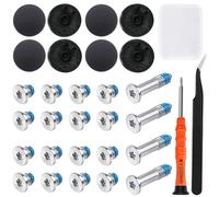 ZHUROUPU 31 Pcs Bottom Base Rubber Case Foot and Screws Set Replacement Compatible for MacBook Air A1370 A1369 A1465 A1466 11" 13"(MacBook Air) - P5 Screwdriver
