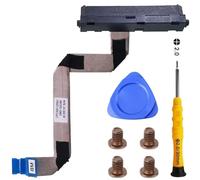 ZHUROUPU 7 Pcs SATA Hard Drive HDD Connector Cable Replacement for IdeaPad 3 15IIL05 3-15ARE05 3-15IML05 (81WE00W0RM) 3-15ITL05 S350-15 V15 G1-IML GS552 NBX0001S900 5C10S30052
