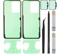 ZHUROUPU Back Cover Adhesive Sticker for Samsung Galaxy S20 Ultra G988 6.9 Inch 2020, Replacement Battery Cover Waterproof Adhesive with Battery Adhesive and Camera Adhesive (2PCS)