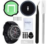 ZHUROUPU Back Glass Lens for Samsung Galaxy Watch Gear S3 Frontier Rear Door Glass Cover Case with Adhesive and Glass Films repair kit SM-R760 SM-R765 Glass Lens (Rear Cover not Included)