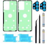 ZHUROUPU Battery Back Cover Adhesive Sticker for Samsung Galaxy A53 5G A536, Replacement Housing Back Cover for Seals and Restores Waterproofing with Battery Adhesive, Camera Adhesive and Tools (2Pcs)