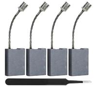 ZHUROUPU Carbon Brushes Replacement 1607014171 with Auto Cut Off for Bosch GWS 18-230 GWS 19-230 GWS 21-230 GWS 20-230 Angle Grinder, 22x16x6.3mm Electric Motor Carbon Brushes with Tweezers (4 Pcs)