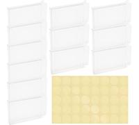 ZHUROUPU Clear Case Sleeve Protector for N64 Games Cartridge for Nintendo NUS-001, 12PCS Portable Transparent Game Protective Box Dust-Proof Anti-Scratch (116 x 75 x 20mm/4.5 x 2.9 x 0.7inch)