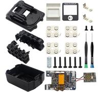 ZHUROUPU for BL1830 18V Battery Case Replacement, 10 Cells Li-Lon Power Case with PCB Circuit Board for BL1830 BL1840 BL1830B BL1840B BL1850 BL1850B BL1860 LXT-400 with Case Label