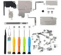 ZHUROUPU Internal Bracket Replacement Parts Metal Plate Cover Parts Bracket Repair Compatible with for iPhone 12 6.1", Including Full Internal Screw Set, and Repair Tool Kit