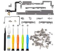 ZHUROUPU Internal Bracket Replacement Parts Metal Plate Cover Parts Bracket Repair Compatible with for iPhone X 5.8", Including Full Internal Screw Set, and Repair Tool Kit