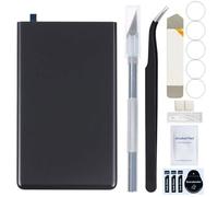 ZHUROUPU Pixel 7 Pro Back Glass Replacement for Google Pixel 7 Pro 5G 6.7 Inch, Back Cover Glass Housing Accessory with Pre-Installed Tape for Google Pixel 7 Pro GE2AE GP4BC with Repair Tools (Black)