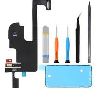 ZHUROUPU Proximity Sensor for iPhone 14 A2882 A2881 A2649 A2884 A2883, Front Earpiece with Ambient Light Sensor Flex Cable Replacement for iPhone 14 2022 6.1inch with Adhesive Backing & Repair Tool