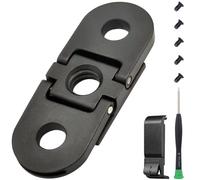 ZHUROUPU Replacement Folding Fingers for GoPro Hero 12/11/10/9/8/MAX, Magnetic Folding Mounting Adapter with 1/4 Tripod Connect Port for Handle Monopod Vlog, Battery Side Door Cover and Repair Tools