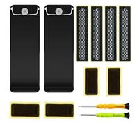 ZHUROUPU Replacement Kickstand for Nintendo Switch, Back Shell Kickstand Holder Back Bracket with Internal Dust Net Air Vents Net Speaker Dust Proof Net Replacement for Nintendo Switch Console