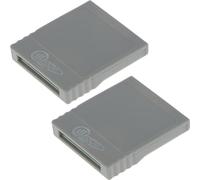 ZHUROUPU SD Memory Card Stick Card Reader Converter Adapter for Nintendo Wii for NGC, SD Flash Memory Card for Nintendo Game Cube Console Replacement, Mini Memory Card Stick for NGC game (2Pcs)