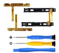 ZHUROUPU Sr/Sl Replacement Button Key Flex Cable Led Lights Ribbon Part (50Mm) Compatible with for Nintendo Switch NS Joy-Con Controller, Slider Rail with Flex Cable, Drift Fix Tools