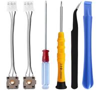 ZHUROUPU TTC Mouse Wheel Encoder, TTC Yellow Core Decoder with Cable 48 Million Lifespan for ROG Gladius III for Razer Viper Wired/for Mamba Wireless, Resolving Mouse Scroll Wheel Issues with Tools