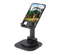 ZHushog Company Farm Tractor Rotating Phone Holder With 360 Swivel Non-Slip Base Foldable Adjustable Angle Stand For Desk
