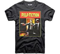ZHUWWQU Pulp Fiction Vengeance Damen T-Shirt Schwarz g Star, Farbe12, L (3X-Large)
