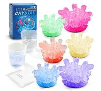 ZhuXlXxlLiand 2PCS Crystal Planting Kits, Crystal Growth Sets, Crystal Science Experiment Models, STEM Educational Toys for Kids, Learning Playthings, Science Gifts for Entertainment and Education