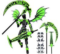 ZhuXlXxlLiand T13 Action Figure 3D Printed Titan 13 Action Figures Assembled T13 Actions Figure Multi-Jointed Movable Toys 13 Actions Figures for Toy Collectors and Desk Decorations
