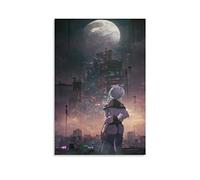 ZHUYING Cyberpunk Edgerunners Poster Anime Poster Wall Art Picture Painting Poster Canvas Print Posters Artworks Room Decor 12x18inch(30x45cm)
