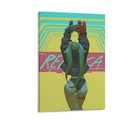 ZHUYING Cyberpunk Edgerunners Poster Popular Anime Poster Canvas Art Poster And Wall Art Picture Print Modern Family Decor Posters 16x24inch(40x60cm)