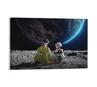 ZHUYING Cyberpunk Edgerunners Poster Popular Anime Posters ACG Canvas Posters Art Print Wall Photo Paint Poster Hanging Picture Family Decor 24x36inch(60x90cm