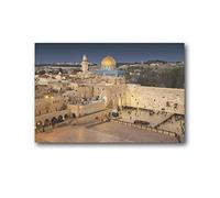 ZHUYING Holy Land Jerusalem Canvas Art Poster Israel Palestinian City Tourism Posters Canvas Wall Art Poster Decorative Modern Home Print Picture Artworks Pos
