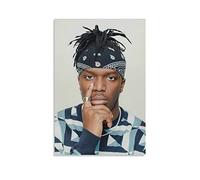 ZHUYING KSI Poster Singer Poster Rapper Art Poster DJ Poster Canvas Painting Poster Wall Art Decorative Picture Prints Modern Decor 08x12inch(20x30cm)