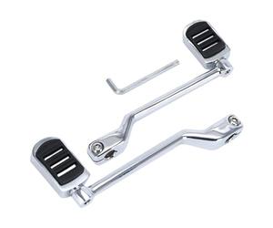 ZHUYRT 1 Pair Heel Toe Shift Pegs Front & Rear Levers with Shifter Pegs/Fit for Harley Davidson 86-17 FL Softail, 88-22 Touring WX-PSD11 Motorcycle Gear Shift Lever