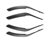 ZHUYRT 1Pair 51412991775 51412991776 Interior Door Inner Panel Handle Pull Trim Cover/Fit for BMW X1 E84 23d/25i/16d/16i/18d/20i 2008-2016(1set Black)