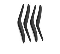 ZHUYRT 2PCS/4PCS Interior Left Right Door Handle Outer Cover Puller Trim Replacement/Fit for BMW X1 E84 2010 2011 2012 2013 2014 2015 2016(Black 4pcs)
