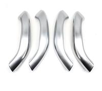 ZHUYRT 2PCS/4PCS Kit Interior Front Rear Door Handle Outer Cover Trim Set/Fit for BMW X1 X2 F48 F49 F39 2016 2017 2018 2019 2020 2021 2022(Silver Chrome 4PCS)