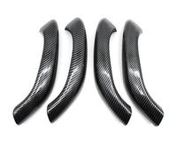 ZHUYRT 2PCS/4PCS Kit Interior Front Rear Door Handle Outer Cover Trim Set/Fit for BMW X1 X2 F48 F49 F39 2016 2017 2018 2019 2020 2021 2022(Carbon Fiber 4PCS)
