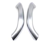 ZHUYRT 2PCS/4PCS Kit Interior Front Rear Door Handle Outer Cover Trim Set/Fit for BMW X1 X2 F48 F49 F39 2016 2017 2018 2019 2020 2021 2022(Silver Chrome 2PCS)