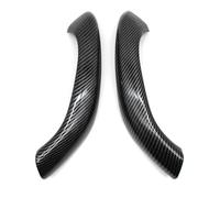 ZHUYRT 2PCS/4PCS Kit Interior Front Rear Door Handle Outer Cover Trim Set/Fit for BMW X1 X2 F48 F49 F39 2016 2017 2018 2019 2020 2021 2022(Carbon Fiber 2PCS)