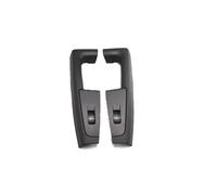 ZHUYRT 2PCS Beige Gray Black Front Rear Inner Door Handle Armrest Frame Switch Control Panel Trim/Fit for Skoda Superb 2008-2013 Universal(Black Rear)