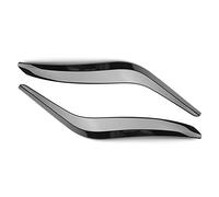 ZHUYRT 2Pcs Car Inner Door Panel Handle Pull Trim Cover/Fit for BMW E84 X1 2010 2011 2012 2013 2014 2015 2016 ABS Plastic(Black)