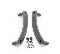 ZHUYRT 2PCS Car Interior Left Right Door Handle Protective Cover Replacement/Fit for Volkswagen VW Beetle 1998-2010(Gray-L R)