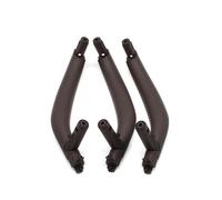 ZHUYRT 3PCS LHD RHD Car Interior Left Right Passenger Door Pull Handle Cover Panel Trim Replacement/Fit for BMW X5 X6 F15 F16 2014-2018(LHD 3PCS Moka)