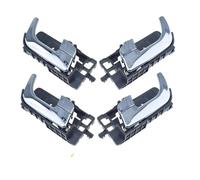 ZHUYRT 4 Pcs/Fit for Geely Emgrand EC7 EC8 2009-2013 Chrome Inside Car Door Handle Replacement Front/Rear Left Driver & Right Passenger